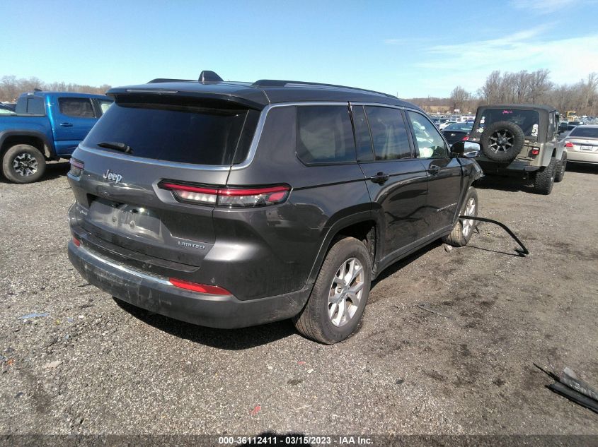 2021 JEEP GRAND CHEROKEE L LIMITED 1C4RJKBG0M8144035