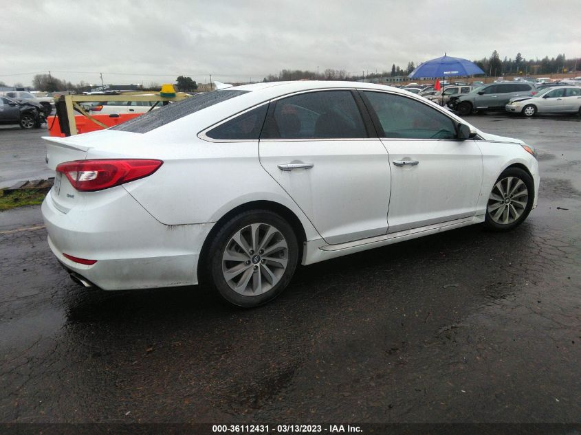 2017 HYUNDAI SONATA SPORT - 5NPE34AF1HH500187