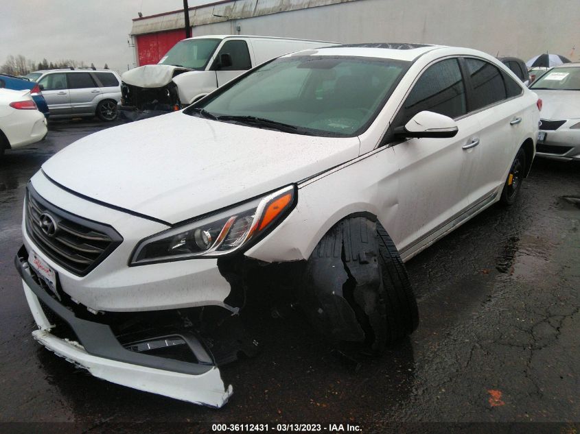 2017 HYUNDAI SONATA SPORT - 5NPE34AF1HH500187