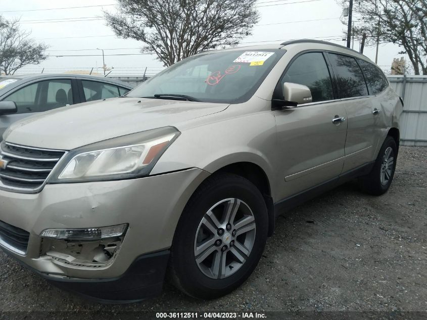 2017 CHEVROLET TRAVERSE LT - 1GNKRGKDXHJ171701