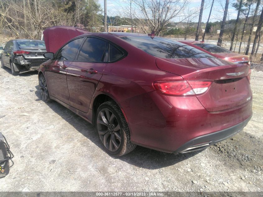 2015 CHRYSLER 200 S - 1C3CCCBB2FN642014