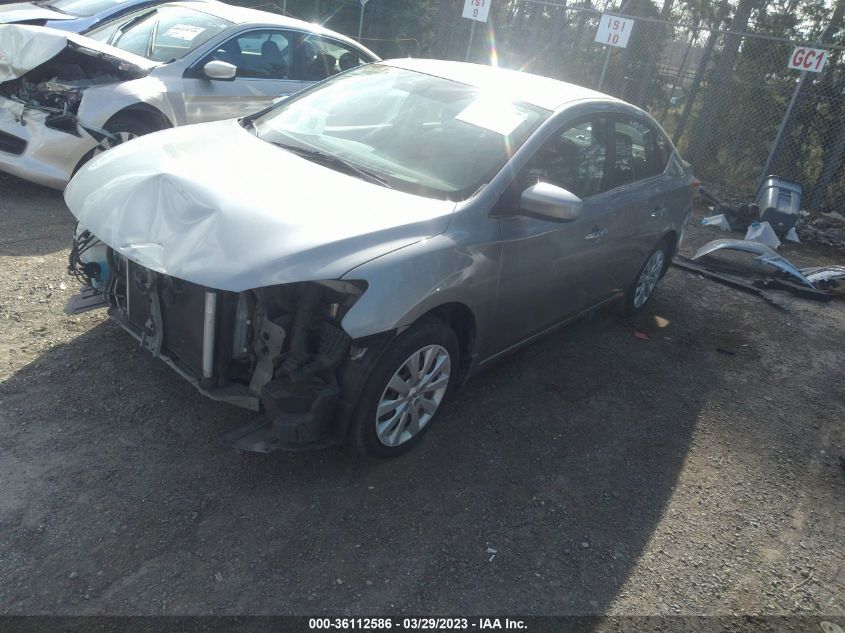 2014 NISSAN SENTRA S/FE+ S/SV/FE+ SV/SR/SL - 3N1AB7AP0EY258179