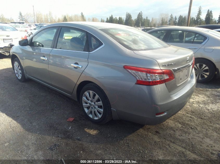 2014 NISSAN SENTRA S/FE+ S/SV/FE+ SV/SR/SL - 3N1AB7AP0EY258179