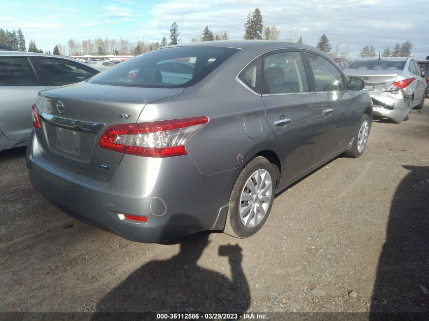 2014 NISSAN SENTRA S/FE+ S/SV/FE+ SV/SR/SL - 3N1AB7AP0EY258179