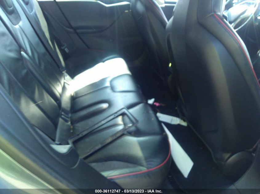2013 TESLA MODEL S PERFORMANCE - 5YJSA1DP7DFP04142