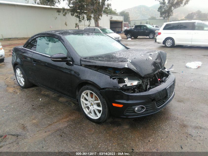 2014 VOLKSWAGEN EOS KOMFORT - WVWBW8AH9EV003564