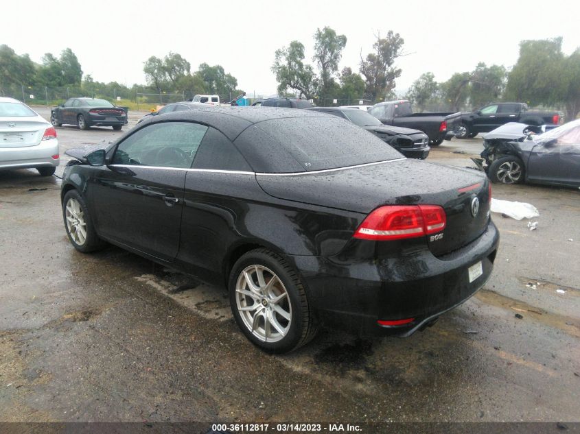 2014 VOLKSWAGEN EOS KOMFORT - WVWBW8AH9EV003564