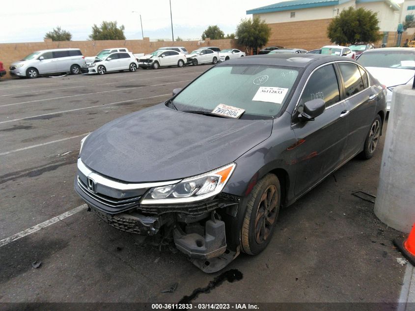 2017 HONDA ACCORD SEDAN EX-L - 1HGCR2F87HA105976