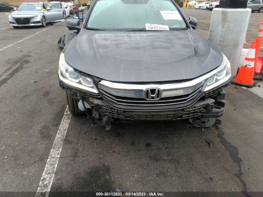 2017 HONDA ACCORD SEDAN EX-L - 1HGCR2F87HA105976