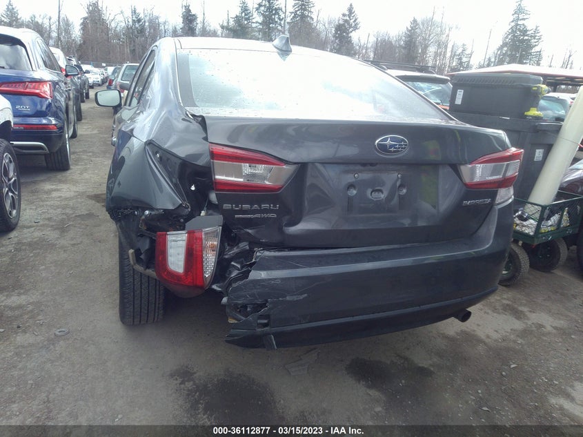 VIN 4S3GKAC6XK3620564 2019 SUBARU IMPREZA PREMIUM