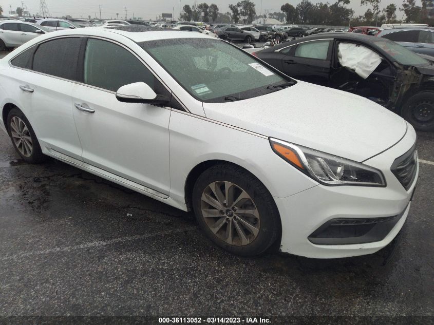 2017 HYUNDAI SONATA SPORT - 5NPE34AF6HH550423