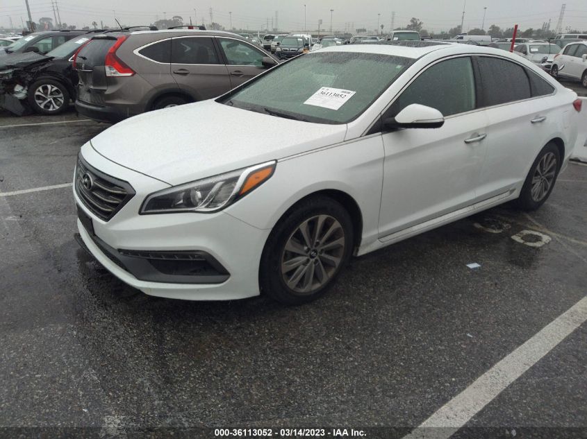 2017 HYUNDAI SONATA SPORT - 5NPE34AF6HH550423