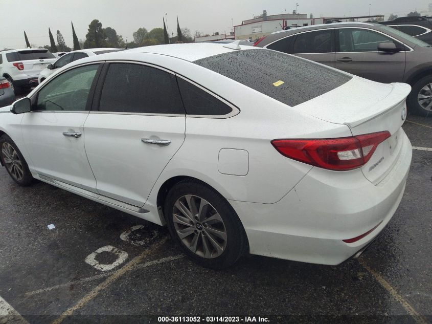 2017 HYUNDAI SONATA SPORT - 5NPE34AF6HH550423