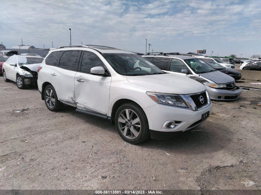 2013 NISSAN PATHFINDER PLATINUM - 5N1AR2MN9DC632099