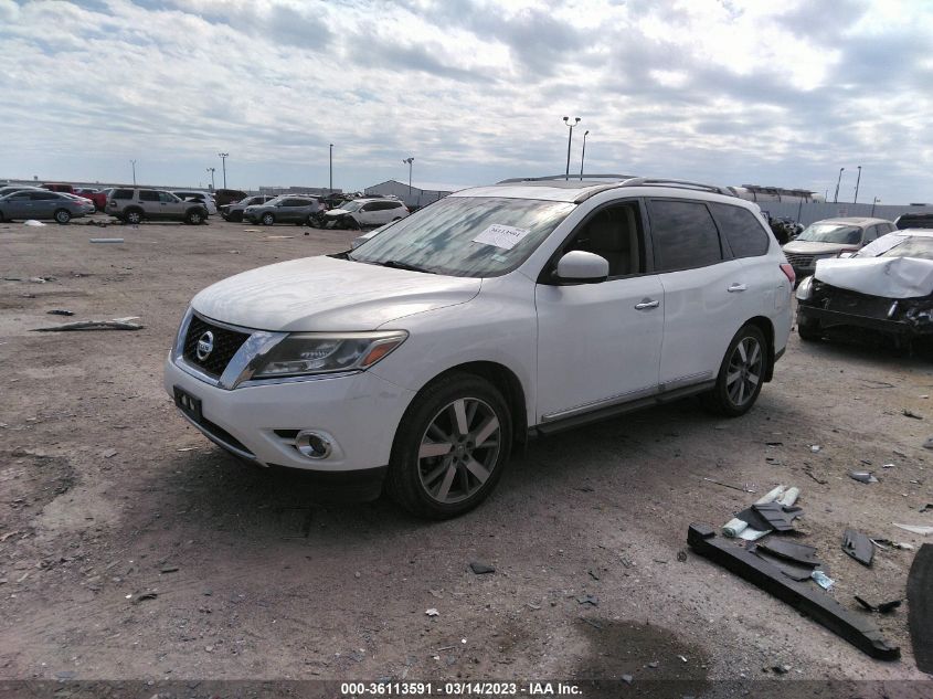 2013 NISSAN PATHFINDER PLATINUM - 5N1AR2MN9DC632099