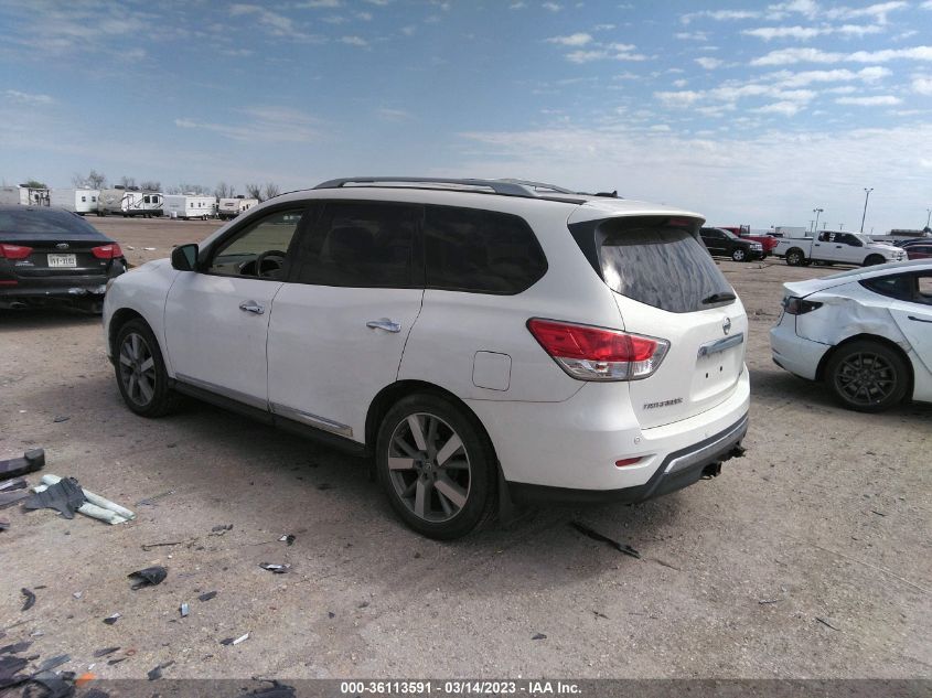 2013 NISSAN PATHFINDER PLATINUM - 5N1AR2MN9DC632099