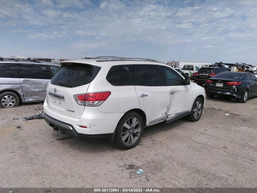 2013 NISSAN PATHFINDER PLATINUM - 5N1AR2MN9DC632099
