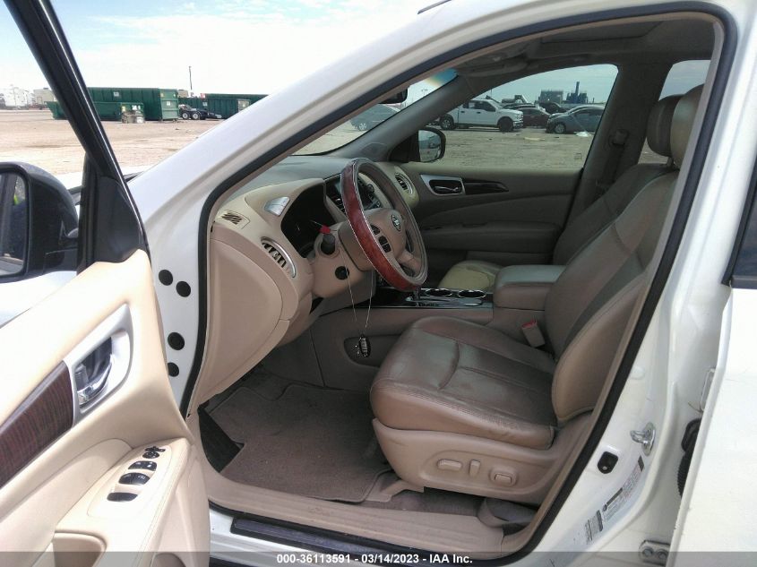 2013 NISSAN PATHFINDER PLATINUM - 5N1AR2MN9DC632099