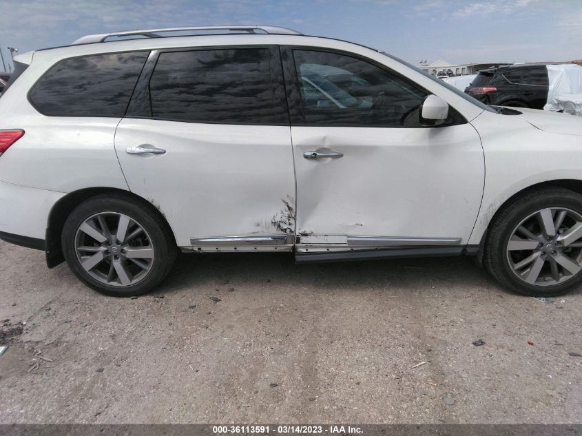 2013 NISSAN PATHFINDER PLATINUM - 5N1AR2MN9DC632099