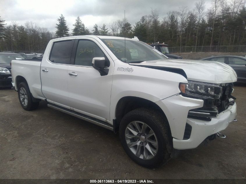 2022 CHEVROLET SILVERADO 1500 LTD HIGH COUNTRY - 3GCUYHET7NG134468