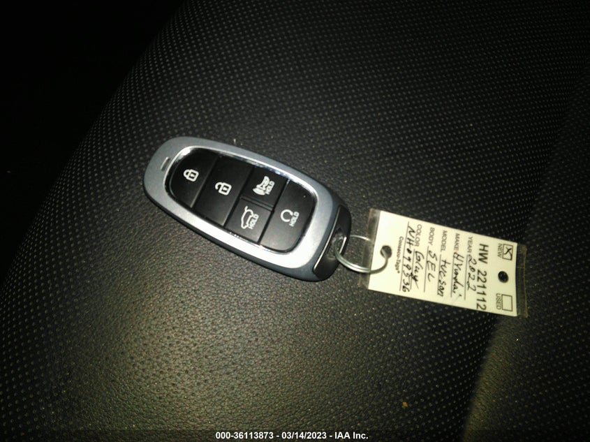 VIN: 5NMJCCAE8NH099536 2022 HYUNDAI TUCSON SEL