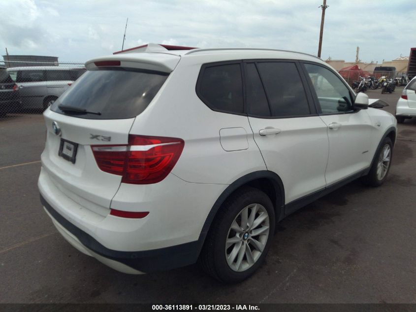 2017 BMW X3 SDRIVE28I - 5UXWZ7C38H0X41487