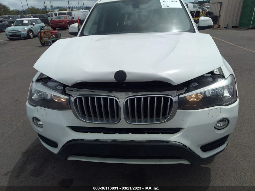 2017 BMW X3 SDRIVE28I - 5UXWZ7C38H0X41487