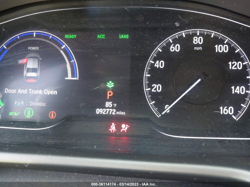 VIN 1HGCV3F16KA006254 2019 HONDA ACCORD HYBRID
