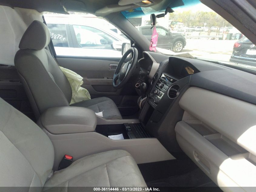 2013 HONDA PILOT LX - 5FNYF3H27DB010931