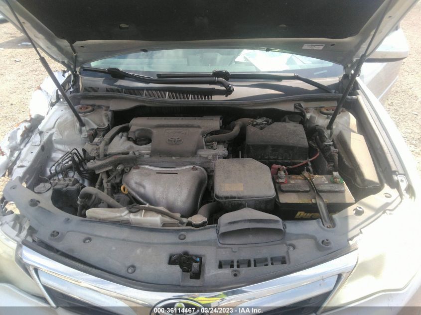 2013 TOYOTA CAMRY L/LE/SE/XLE - 4T4BF1FK6DR324057