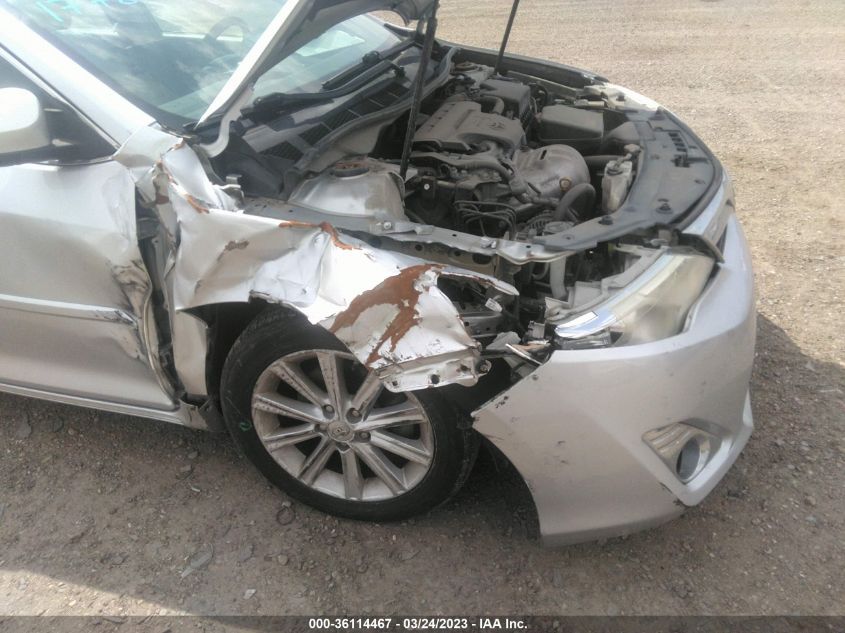 2013 TOYOTA CAMRY L/LE/SE/XLE - 4T4BF1FK6DR324057