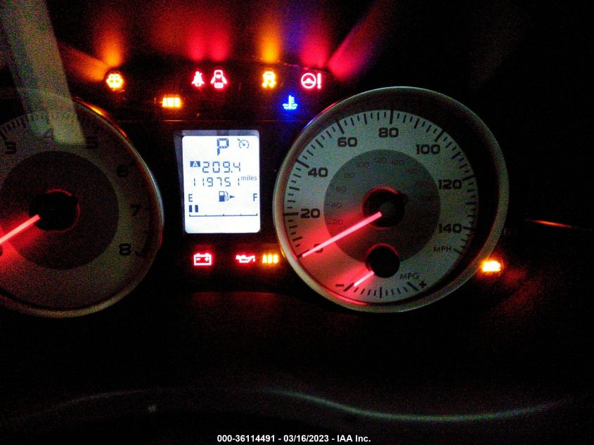 2014 SUBARU IMPREZA WAGON 2.0I PREMIUM - JF1GPAC63E8243431