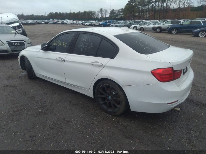 2013 BMW 3 SERIES 320I - WBA3B1C58DK128384