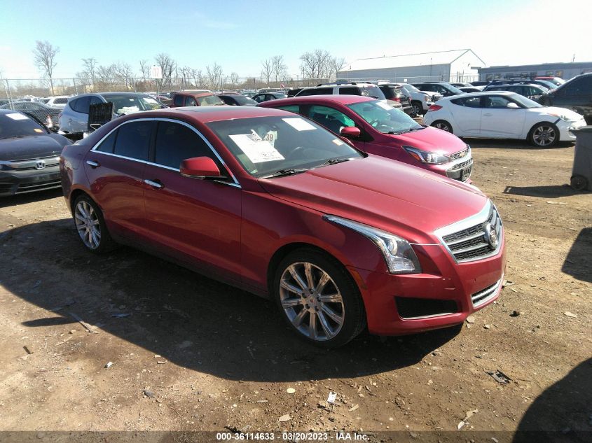 2014 CADILLAC ATS LUXURY RWD - 1G6AB5RX7E0141721
