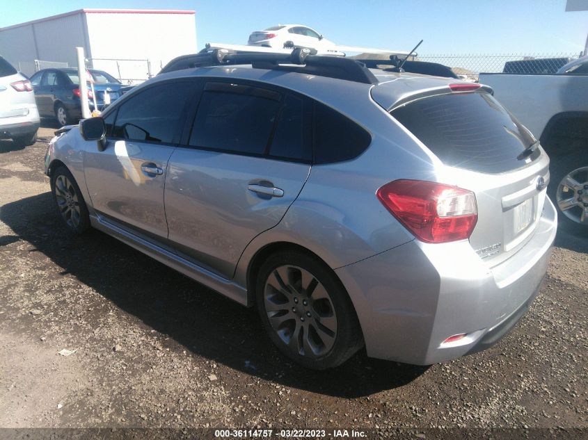 2013 SUBARU IMPREZA WAGON 2.0I SPORT LIMITED - JF1GPAU60D2888652