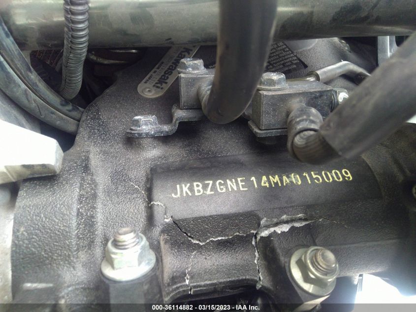 2021 KAWASAKI ZG1400 E JKBZGNE14MA015009