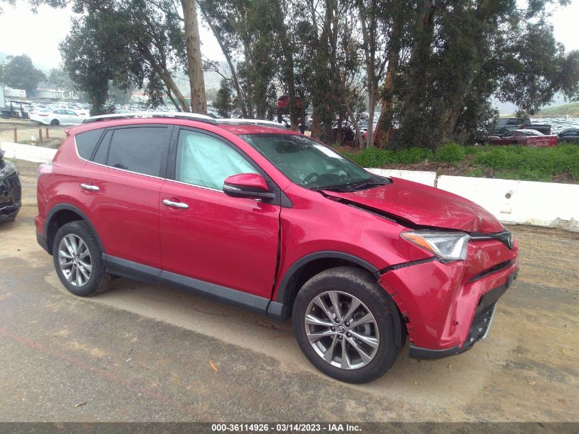 2016 TOYOTA RAV4 LIMITED - 2T3YFREVXGW270580