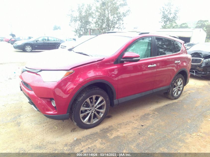 2016 TOYOTA RAV4 LIMITED - 2T3YFREVXGW270580