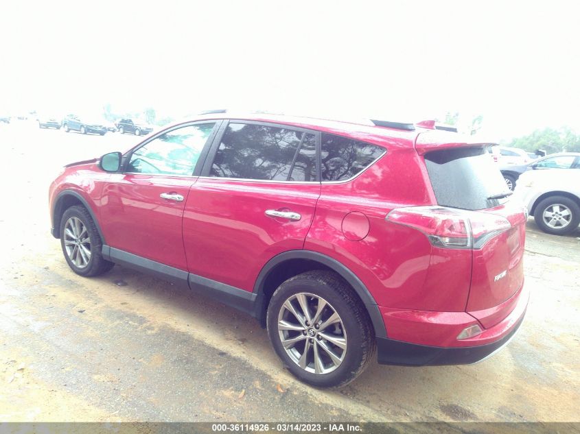 2016 TOYOTA RAV4 LIMITED - 2T3YFREVXGW270580