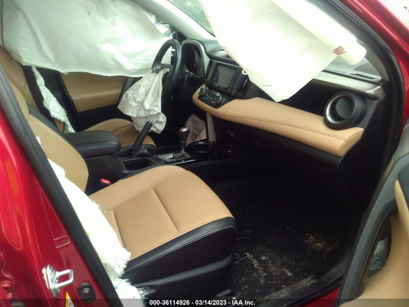 2016 TOYOTA RAV4 LIMITED - 2T3YFREVXGW270580