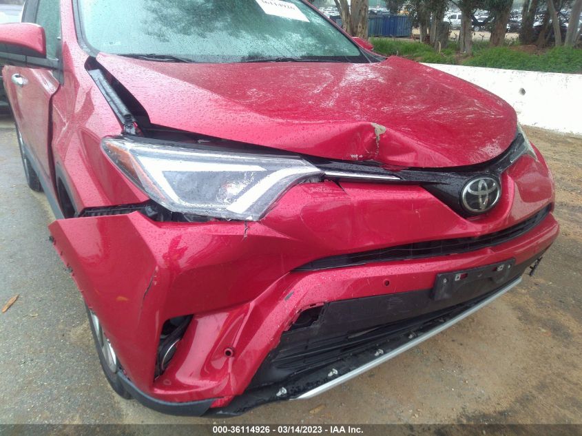 2016 TOYOTA RAV4 LIMITED - 2T3YFREVXGW270580