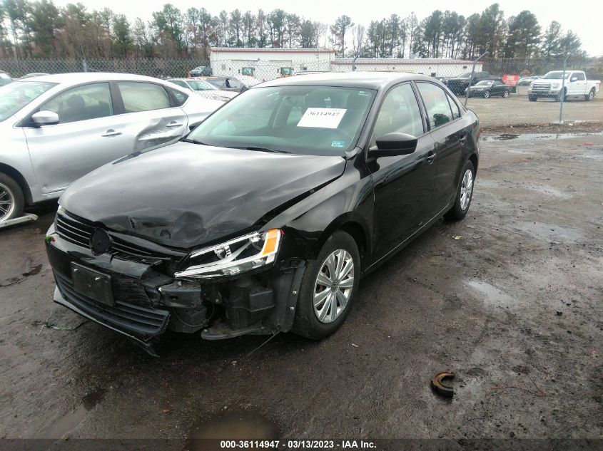 2014 VOLKSWAGEN JETTA SEDAN S - 3VW2K7AJ1EM438904