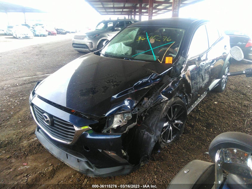VIN JM1DKFC72J0329520 2018 MAZDA CX-3 TOURING