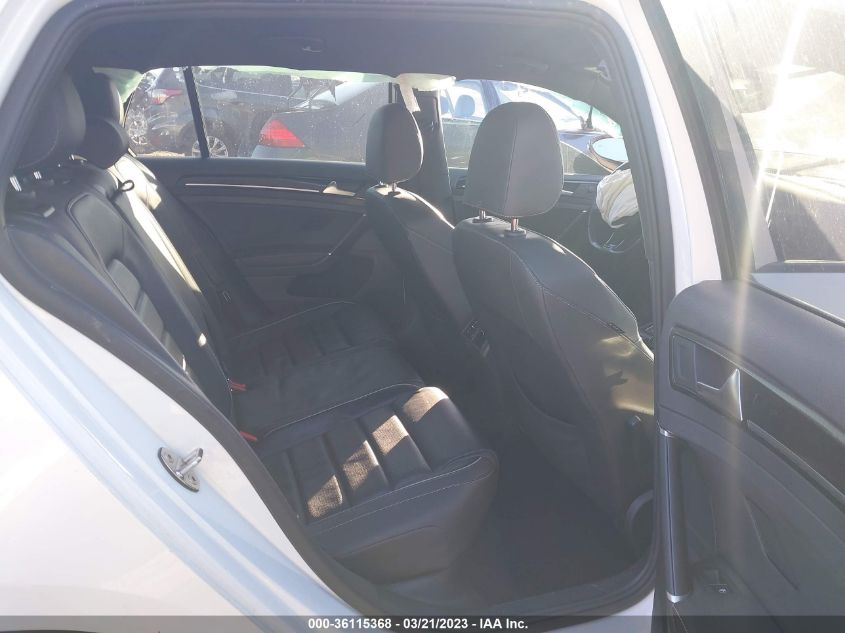 2018 VOLKSWAGEN GOLF R WVWWF7AU0JW178332