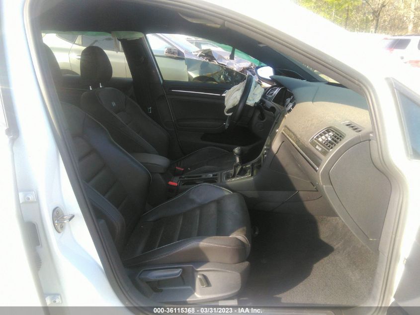 2018 VOLKSWAGEN GOLF R WVWWF7AU0JW178332