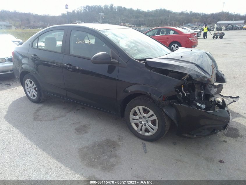 2017 CHEVROLET SONIC LS - 1G1JA5SH9H4148212