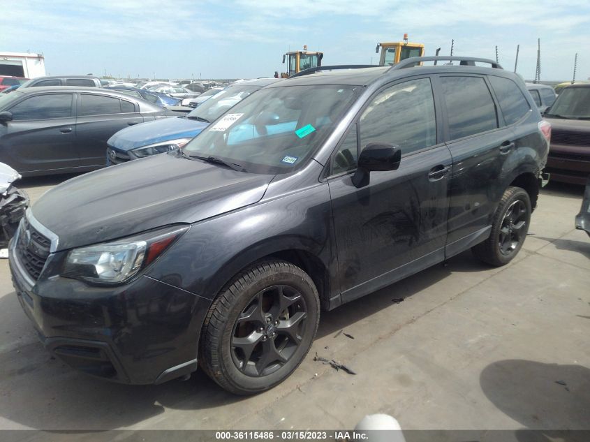 2018 SUBARU FORESTER PREMIUM BLACK EDITION - JF2SJAECXJH448801