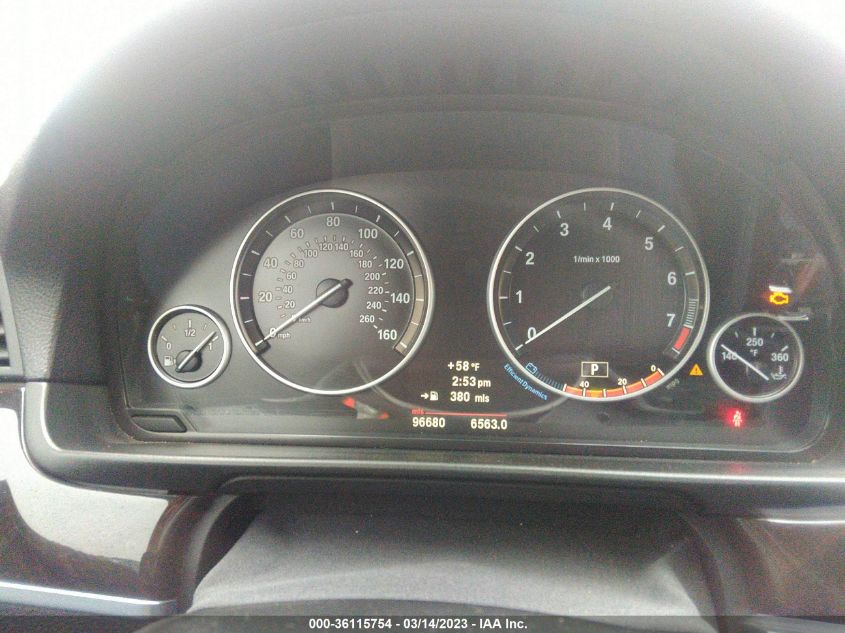 2013 BMW 5 SERIES 528I - WBAXG5C51DDY32733