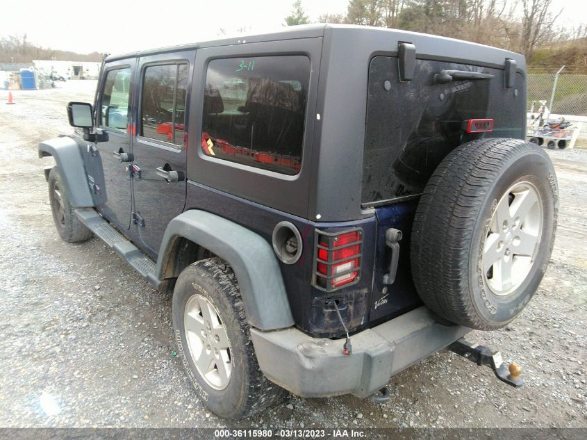 2013 JEEP WRANGLER UNLIMITED SPORT - 1C4BJWDG5DL542165