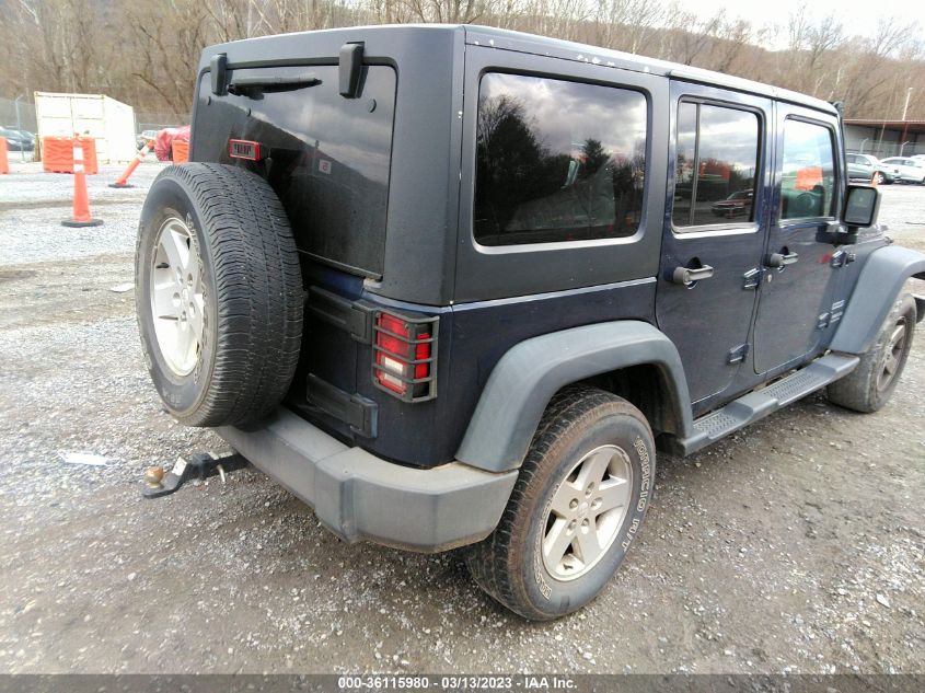 2013 JEEP WRANGLER UNLIMITED SPORT - 1C4BJWDG5DL542165